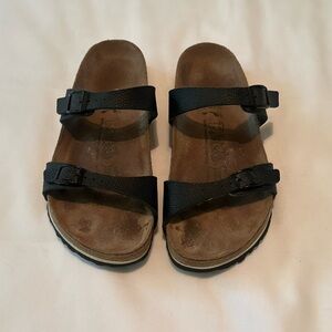 Birki’s Black Sandals Size L7